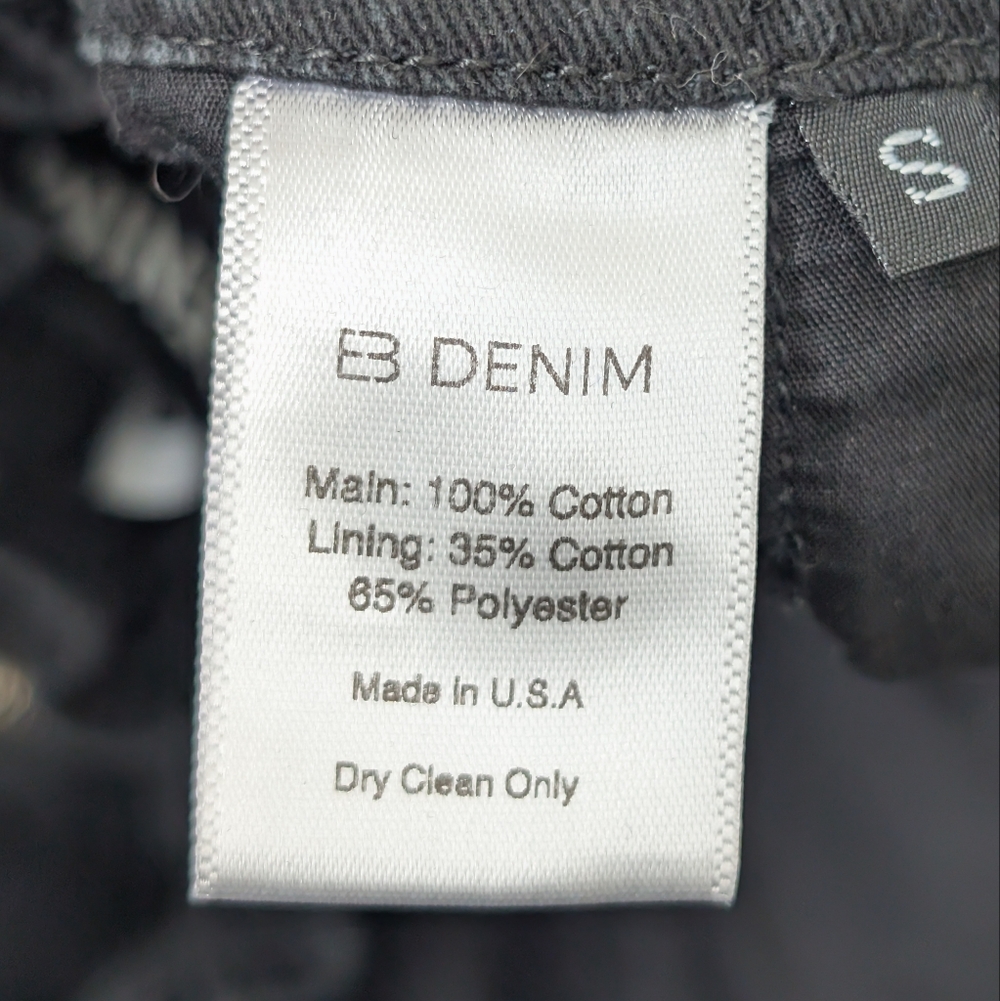 EB Denim Charcoal Cargo Pants - Picture 5 of 7